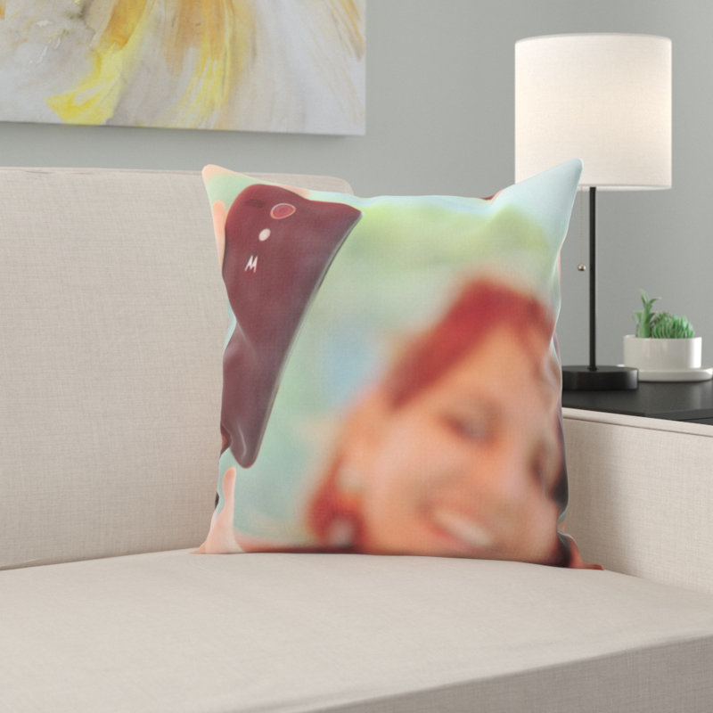 Coussin décoratif selfie