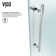 Winslow 48" W x 36" D x 80" H Sliding Frameless Shower Enclosure with 3/8  Clear Glass&Base