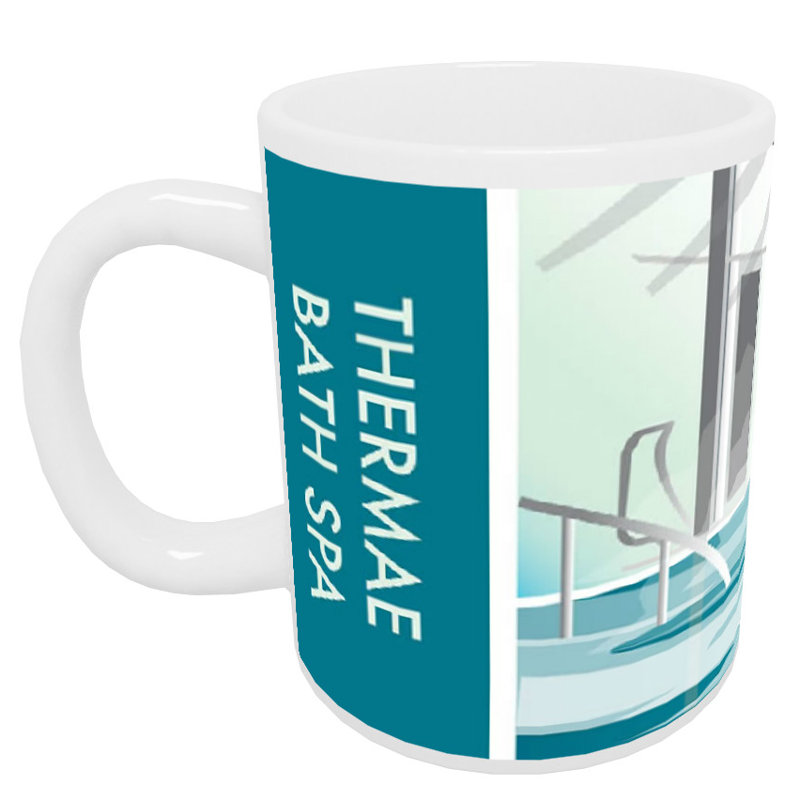 Downey Earthenware Coffee Mug