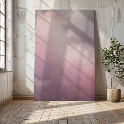 «Pastel Skyline v2», grande impression sur toile
