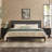 Asho Solid Wood Piece Bedroom Set