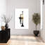 «Golden Splash Trumpet», art mural moderne abstrait-129476397