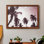 Palm Sunshine - Reproduction de photo sur toile encadrée