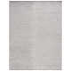 Cleodora Striped Handmade Area Rug in Ivory/Gray