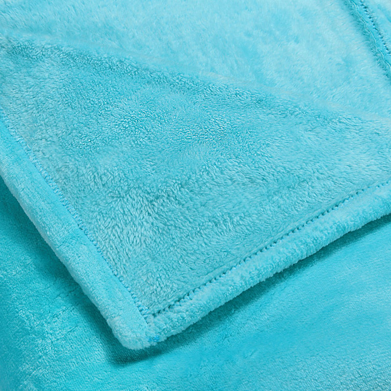 Blanket, Light blue, 150cm W x 200cm L, Premium