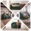 Canapé 52 po avec 2 coussins en chenille-132896303-132896307