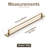 Classical Cabinet Bar Pull With Backplate Multipack-114615641-118434189