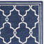 Tapis d'intérieur bleu marine / beige Arlecia-31311728
