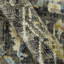 Tapis gris en laine noué à la main Southwestern-1678551195