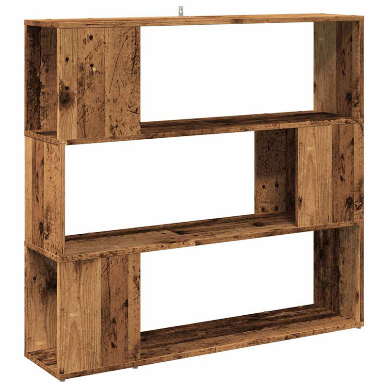 vidaXL Book Cabinet Engineered wood Book Cabinet Rectangular, Old Wood
