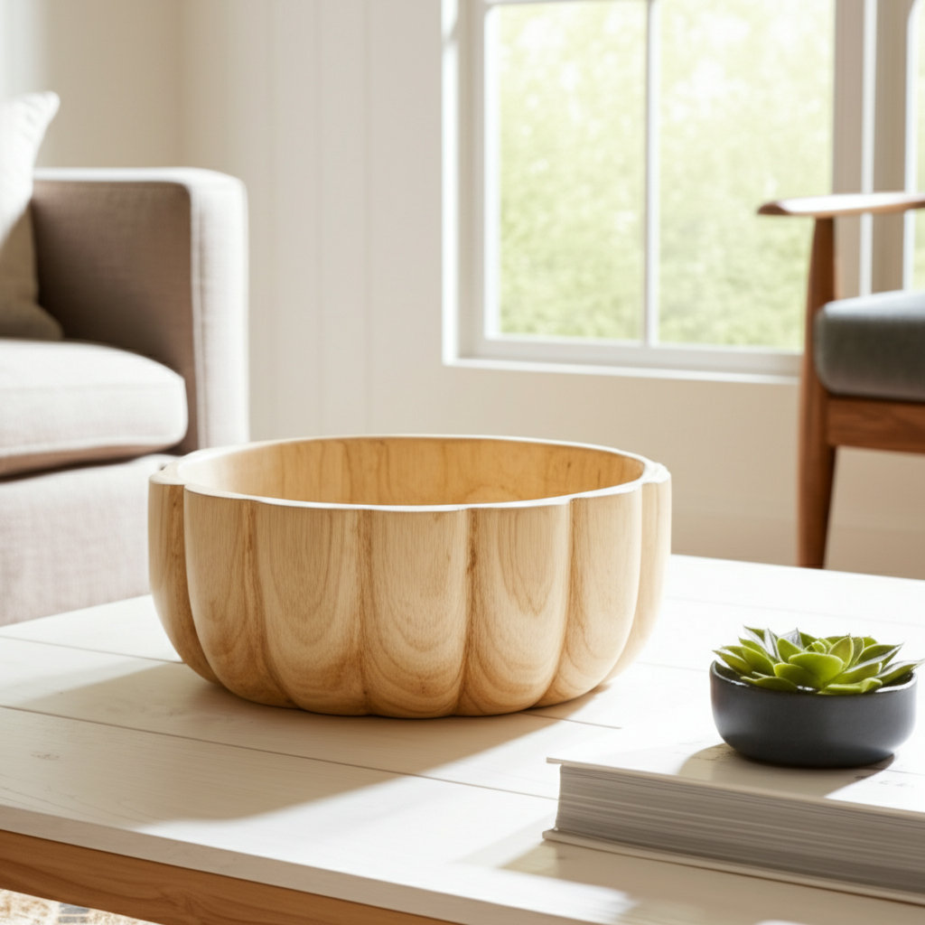 Tramore Handmade Decorative Bowl, Brown