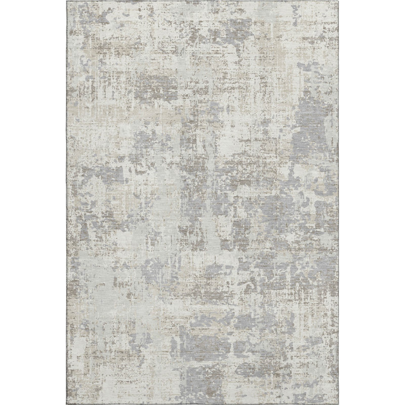 Premium Machine Washable Mayfield AMF1008 Abstract Rug, Rectangle 10' x 14'