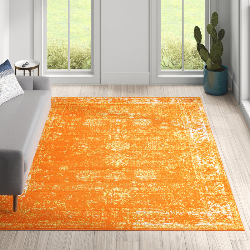 Brandt Floral Indoor Rug, Rectangle 6'1" x 9'
