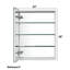 Armoire à pharmacie en aluminium Adine-767887977-767887971