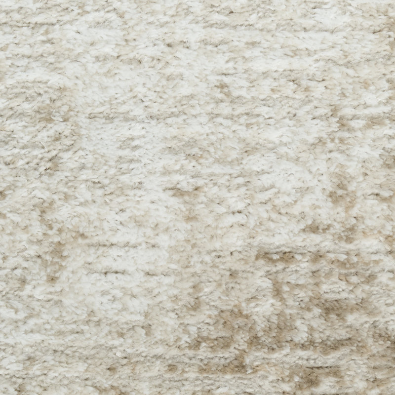 Mathews Ivory Taupe Modern Indoor Rug, Rectangle 3' x 5'