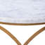 New Orleans Marble Drum End Table-72595296