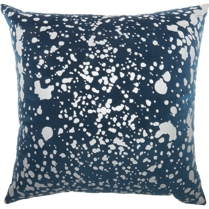 Housse de coussin carré et insert, Sarcelle