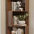 Ilana Corner Bookcase Corner Bookshelf Storage Rack-1885642472