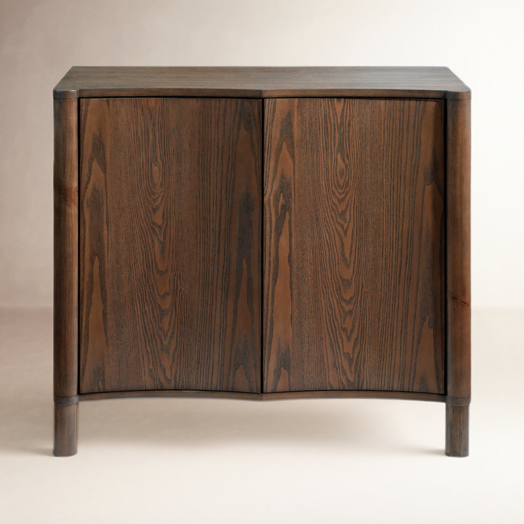 Becki Owens x Livabliss Sonador Cabinet, Brown