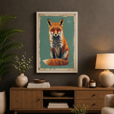 Specimen Fox Vintage - Wrapped Canvas