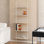 Bibliothèque à 5 niveaux Corle H 72 po x l 24 po x P 12 po Corle