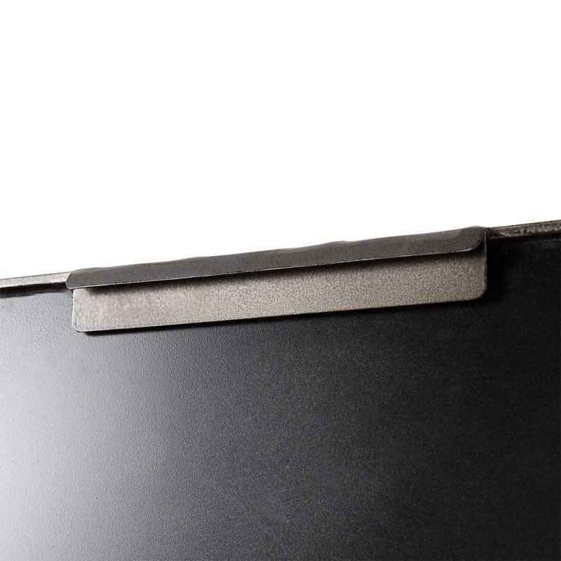 Ulric Decorative Bathroom Vanity Mirror, Antique Silver