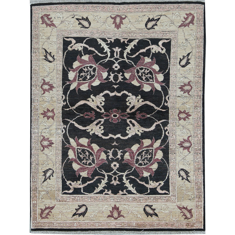 Hand-Knotted High-Quality Gold Area Rug