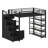 Space-Saving High Sleeper Featuring Multi-Tier Storage, Secure Cupboards, and Clothes Closet