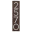 Floating Modern 3" Number Vertical Address Plaque (4 Digits)-435911256-435911361-435907216