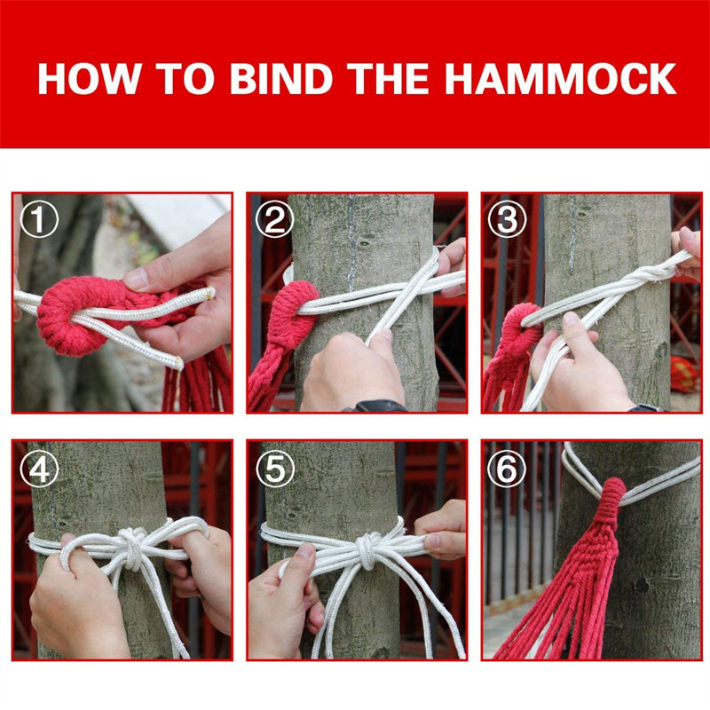 Akevia Spreader Bar Hammock, Red-rod