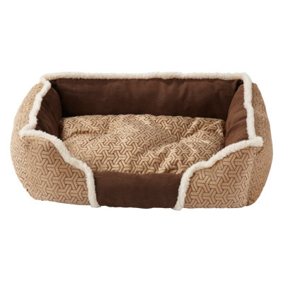 Vandyke Geometric Pet Bed