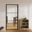 Metal and Glass Sliding Closet Doors-94481060-89497957