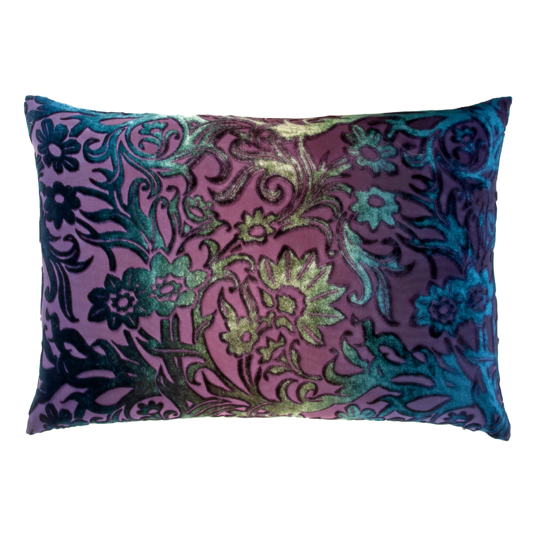 Lumbar Velvet Pillow Cover & Insert Kevin O'Brien Studio 