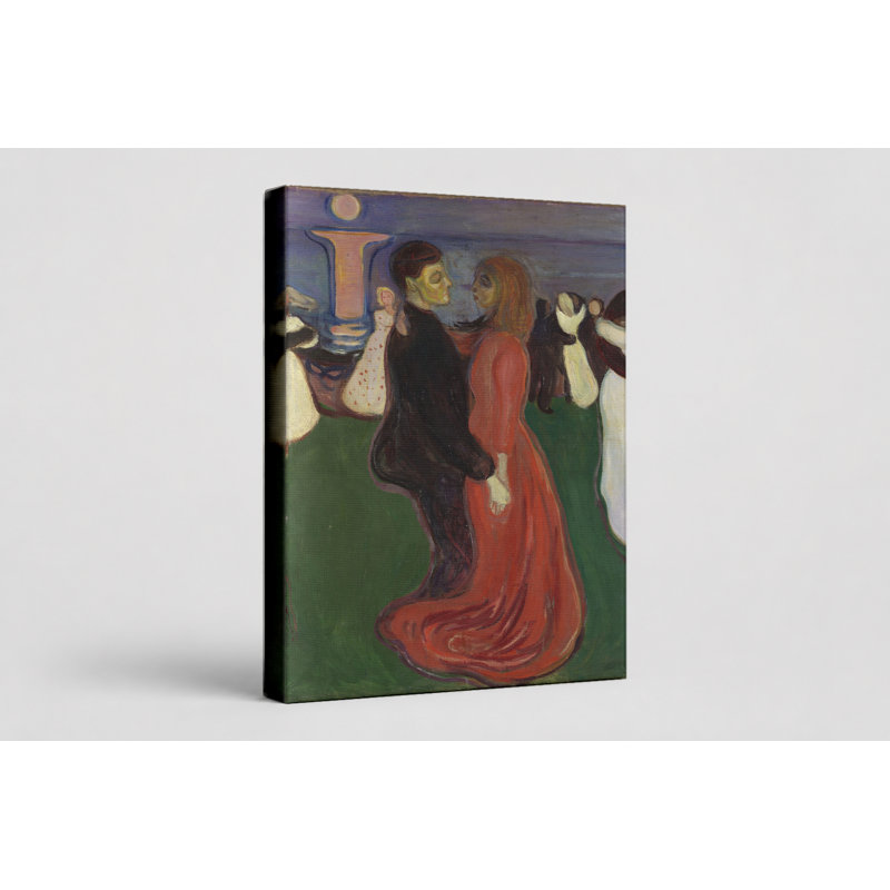 La danse de la vie (1899-1900) - Art mural sur toile, 30" W x 20" H