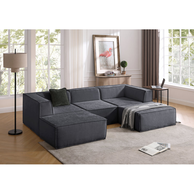 Canapé modulaire Comfy Cloud, Gray