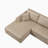 109"Cloud Modular Sectional Sofa Couch With L-Shape Chaise,Modern Minimalist Upholstered Couches For Living Room Bedroom,Deep Seat Corner Couch,No Assembly Required-1243773419-1243773414