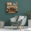 «After the Mudbog» par Jay Heiser, impression sur toile tendue-1214604334