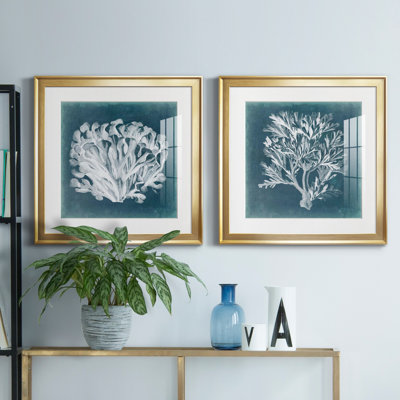 " Azure Coral III " 2 - Pieces