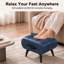Tabouret en cuir de haute qualité, équipé de poignées portables et de pieds en métal; Repose-pieds carré moderne et minimaliste avec espace de rangement caché, disponible en plusieurs couleurs, convenant au salon-132900153