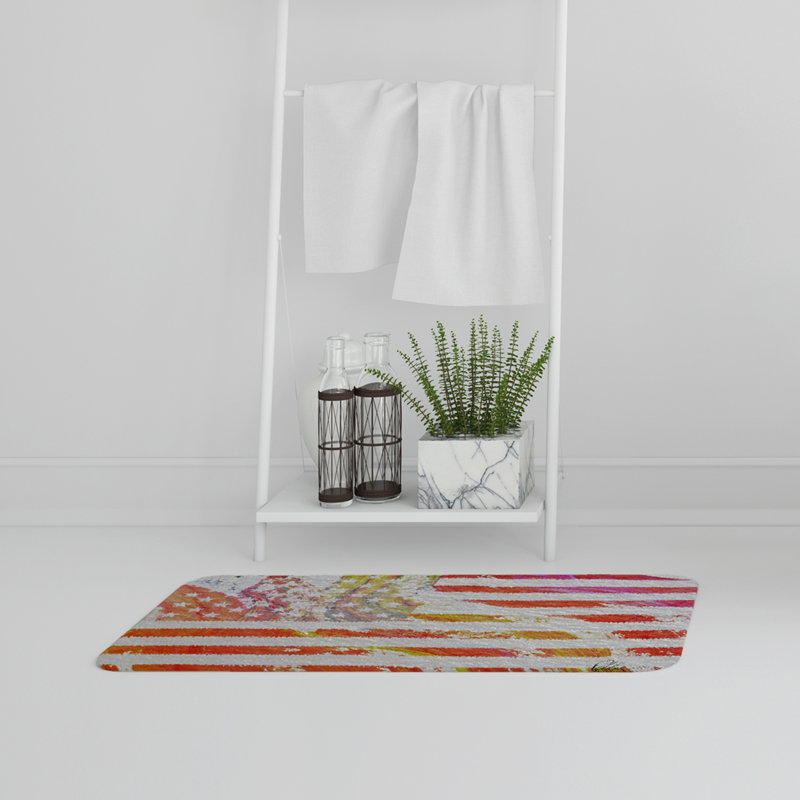 Perri Memory Foam Non-Slip Bath Mat