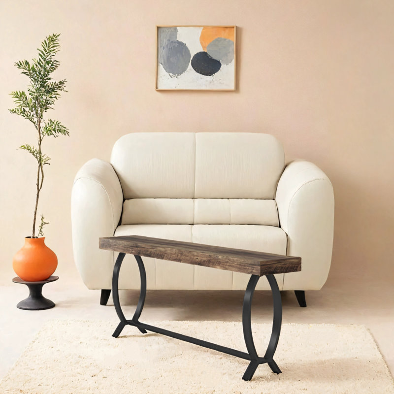 Table d'appoint 70,87 pouces en forme de queue de poisson