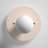 Ceramic Flush Mounted Sconce-938454383