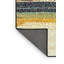 Tapis abstrait vert / beige Warre-517632310