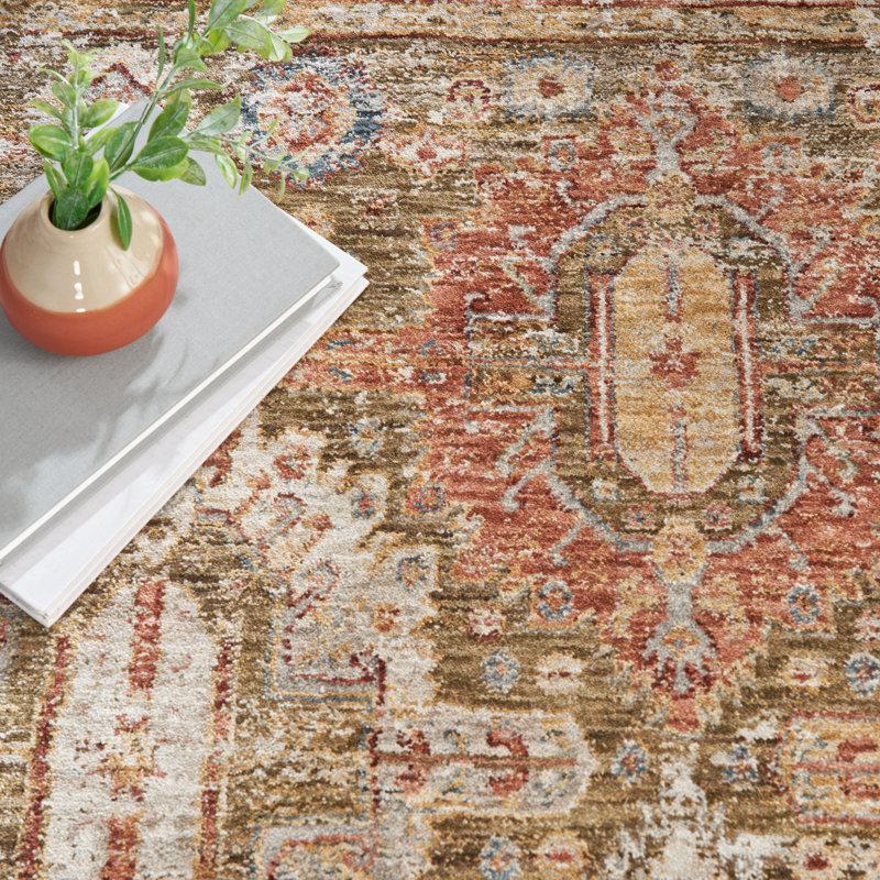 Geometric Indoor Rug, Rectangle 3'11" x 5'11"