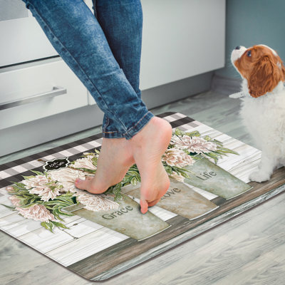 Tapis anti-fatigue rétro campagne comfort Ela