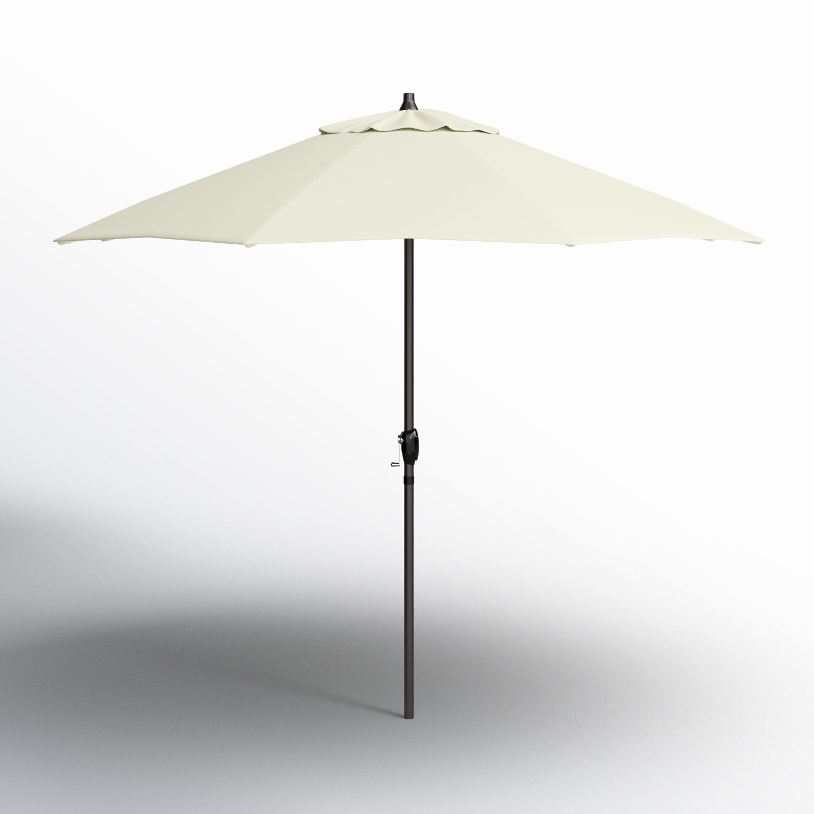 9' Market Sunbrella Umbrella, Canvas Canvas Sunbrella® Canvas