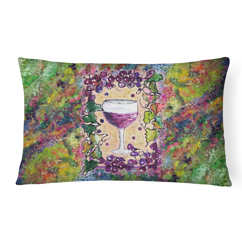 Coussin décoratif d’intérieur/d’extérieur à vin