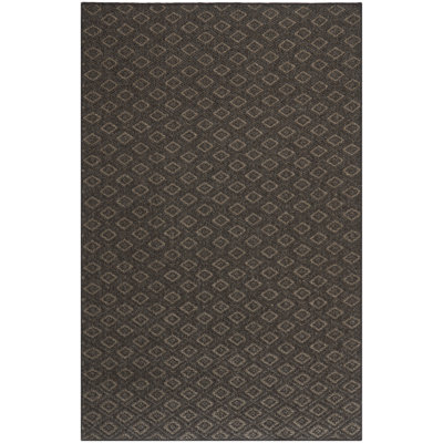 Diamond Wool & Sisal Geometric Rug