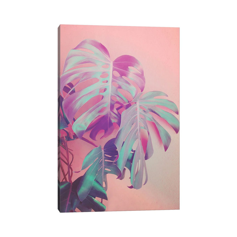 Growing Monstera 1 Piece Wrapped Canvas Painting, 30.48 cm H x 45.72 cm W
