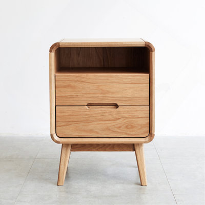 Armoire de chevet en bois massif Pure